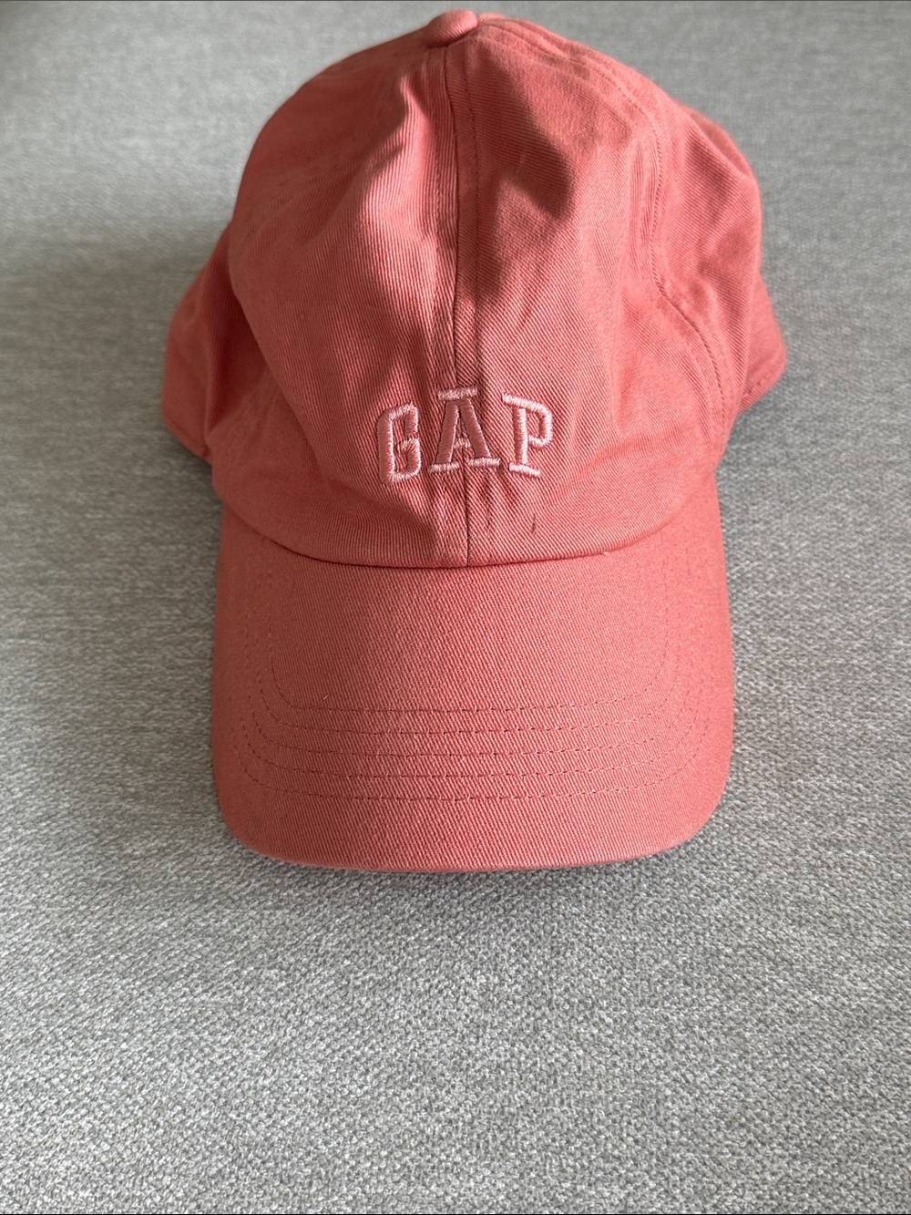 GAP Coral Pink Logo Baseball Cap